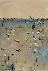 Fred Williams, You Yangs Landscape (Second Series) 1966, 1966, oil on canvas