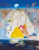 Arthur Boyd, Potter Dreaming of Gold, oil on canvas