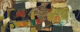 Brett Whiteley, Abstract, Still Life 1958, 1958, oil on panel