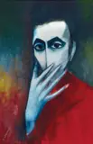 Robert Dickerson, A Journalist Drinking 1967, 1967, oil on board