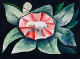 Charles Blackman, The Magic Flute, watercolour, pen and ink on paper