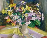 Margaret Olley, Columbines 1962