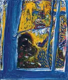 Brett Whiteley, View from the Window, Lavender Bay 1977, 1977, oil on canvas