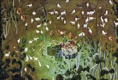 William Robinson, Farm II 1982, 1982, oil on canvas