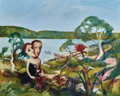 Bundeena 1990 by Garry Shead, 1990, oil on linen, offered Mar 2023
