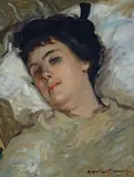 Rupert Bunny, Portrait of the Artist's Wife c1910
