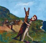 Garry Shead, The Struggle c1992