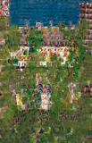 Richard Larter, Houses of Joy (Melbourne) 1991