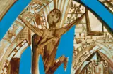 Angel by Sidney Nolan, oil on paper, sold Mar 2023