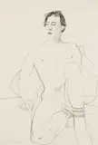 David Hockney, Gregory with Gym Socks 1976, 1976, lithograph