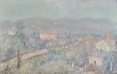 Lloyd Rees, Sydney - The Source 1973, 1973, oil on canvas