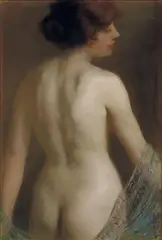 The Model 1921 by Janet Agnes Cumbrae Stewart, 1921, pastel on paper, sold Nov 2022