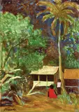 Ray Crooke, Levuka, Fiji, watercolour and gouache on paper on board