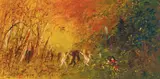 David Boyd, Fiesta 1973, 1973, oil on canvas
