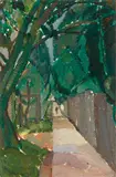 Grace Cossington Smith, Turramurra c1926, c1926, oil on card