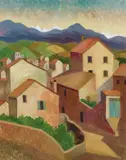Alison Rehfisch, Cagnes Revisited c1958