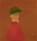 Sam Fullbrook, The Irish Jockey, oil on canvas