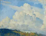 Tom Roberts, The Cloud 1925, 1925, oil on plywood