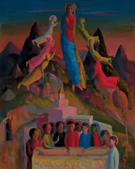 Justin O'Brien, The Assumption of the Virgin c1952, c1952, oil on canvas