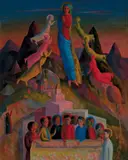 Justin O'Brien, The Assumption of the Virgin c1952, c1952, oil on canvas