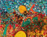 John Perceval, Bayswater Train Colliding with a Goldmine 1989