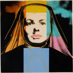 Andy Warhol, The Nun (from Ingrid Bergman) 1983, 1983, colour screenprint on Lenox Museum Board