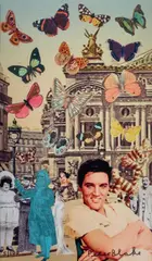 Peter Blake, Elvis in Paris 2019, 2019, lenticular digital print on PETG plastic
