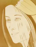 Alex Katz, Caroline 1977, 1977, colour lithograph