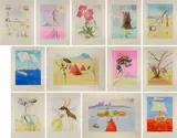 The Twelve Tribes of Israel 1973 by Salvador Dalí, 1973, complete set of drypoint etchings with pochoir colouring (13), sold Oct 2022