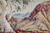 Albert Namatjira, Ghost Gum and MacDonnell Ranges