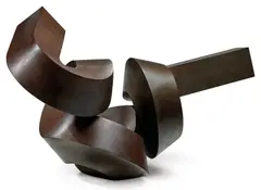Warm Valley 1994 by Clement Meadmore, 1994, bronze, sold Jun 2022