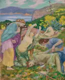 Rupert Bunny, Venus and Adonis c1917