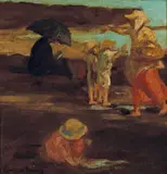Rupert Bunny, On the Beach c1908