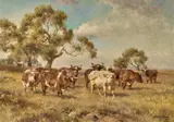 Jan Hendrik Scheltema, Cattle Grazing