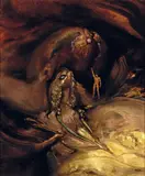 James Gleeson, Nude Male in Psychoscape No.2