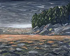 Peter Booth, Untitled 2008, 2008, oil on linen
