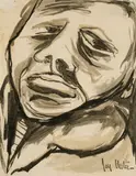 Joy Hester, Man, ink on paper