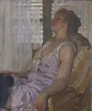 E. Phillips Fox, En Déshabillé c1911, c1911, oil on canvas