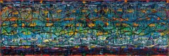 Michael Johnson, Earth Line 1997-98, 1997-98, oil on linen