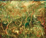 William Dobell, Colour Abstract (Scene on the Harbour) 1960