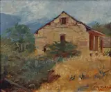 Frederick McCubbin, Mezger’s Mill 1900, 1900, oil on canvas