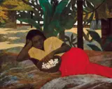 The Heat of the Day by Ray Crooke, oil on canvas on board, sold Mar 2022