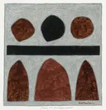 John Coburn, Study for Simpson Desert 2002