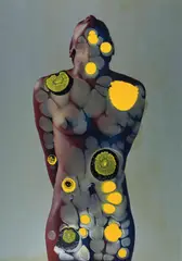 Robert Doble And Simon Strong, Chromoplast 2010, 2010, gloss enamel and metallic pigment on chromogenic print mounted on aluminium composite board