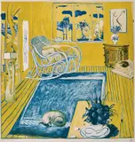 Brett Whiteley, The Cat 1980, 1980, offset lithograph