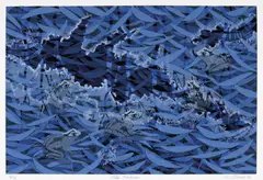 Lin Onus, Pitoa Garkman 1994, 1994, screenprint