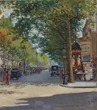 Dora Wilson, Boulevard des Capucines, Paris