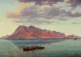 Eugene von Guerard, Jebel Shamsan, Aden c1891, c1891, oil on board