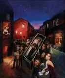 Garry Shead, (Petit) Petit Testament 2006, 2006, oil on board