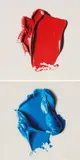 Cj Hendry, (i) Red Paint Swatch (Small); (ii) Blue Paint Swatch (Small) 2017, 2017, coloured pencil on paper (2)